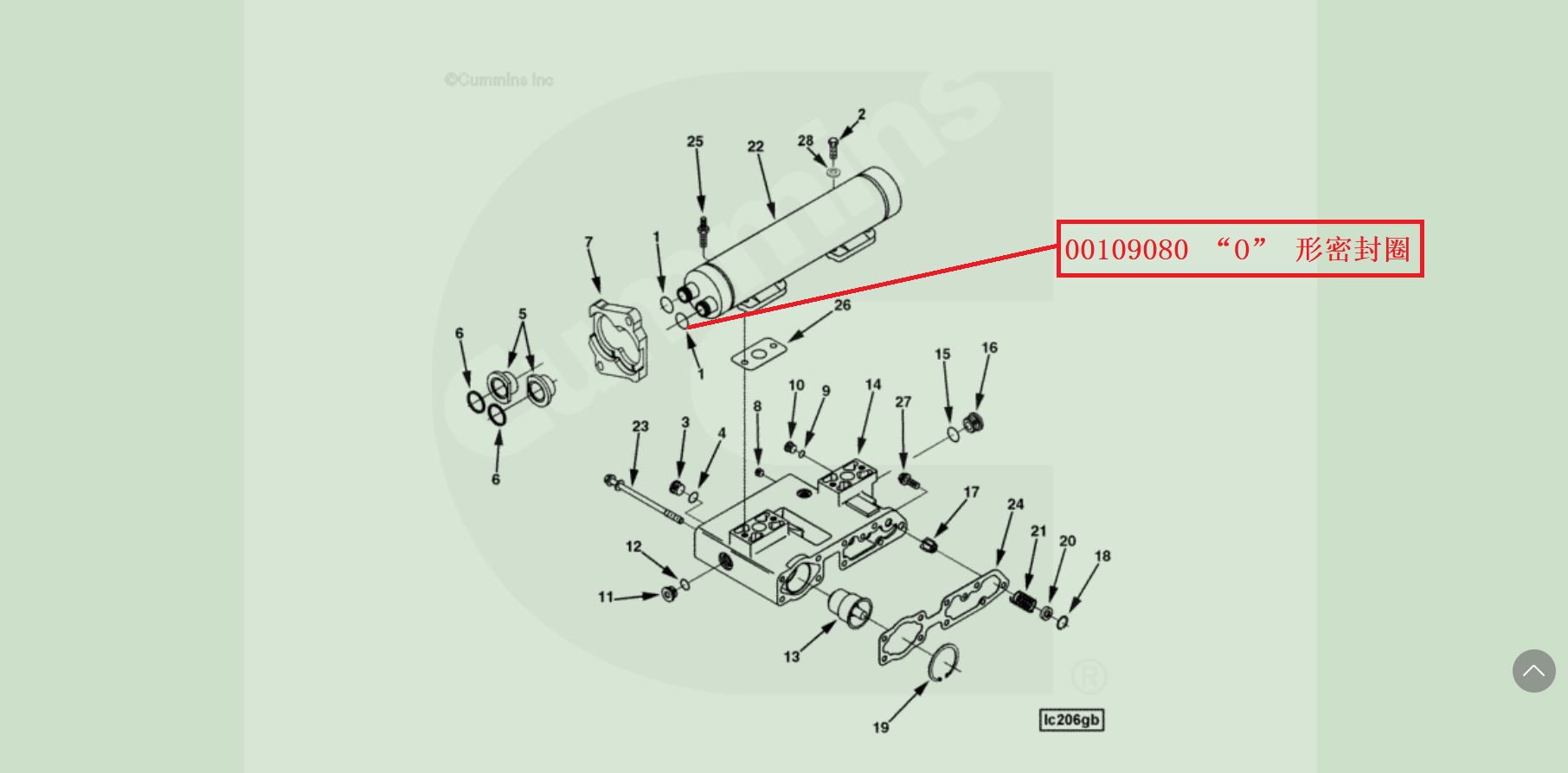 【TEREX】O型密封圈109080TEREX矿车配件TEREX矿车109080TEREX矿车
