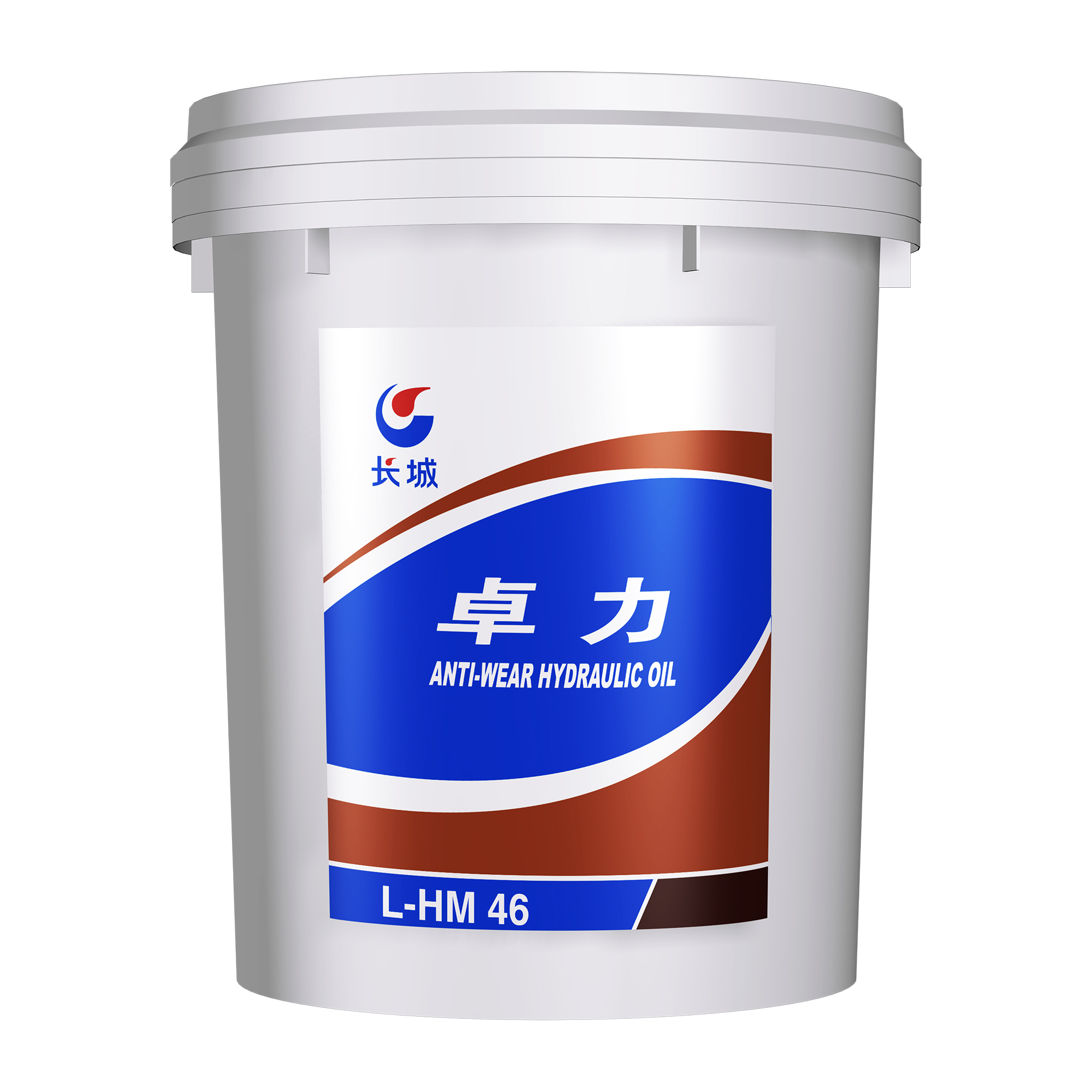 长城 抗磨液压油 卓力 L-HM 46 16kg/桶