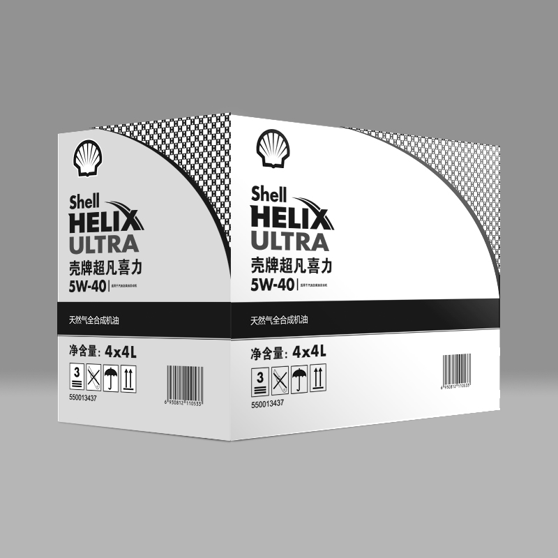 壳牌 汽油机油 喜力 Ultra 5W-40 4L/桶