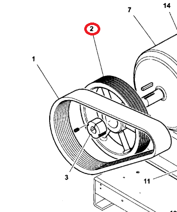 【英格索兰】皮带轮22386734,2.32m3/min,1.4MPa,380kV,22kW
