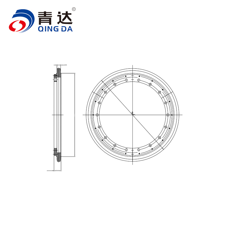 【青岛达能环保设备股份有限公司】拖动链轮GZT650.1-2A40CrGLD18