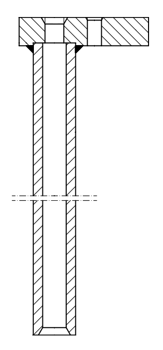 【上海电气汽轮机】 螺栓伸长测量杆φ18X1225K156.91.51.20G01