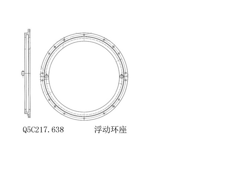 【上海电气发电机】浮动环座Q5C217.638