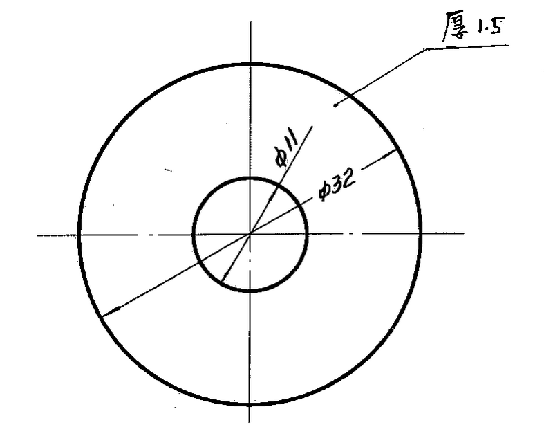 【上海电气发电机】垫片Q8C156.5250