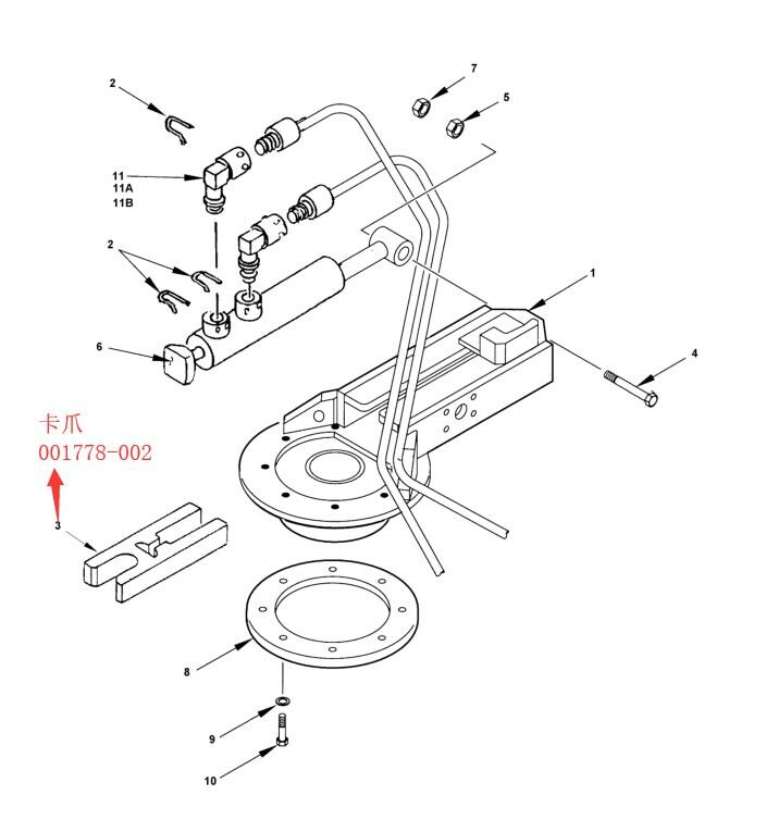 【山特维克】管子压块�01824-001D245S牙轮钻机