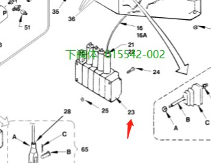 【山特维克】下阀体�15542-002D245S牙轮钻机