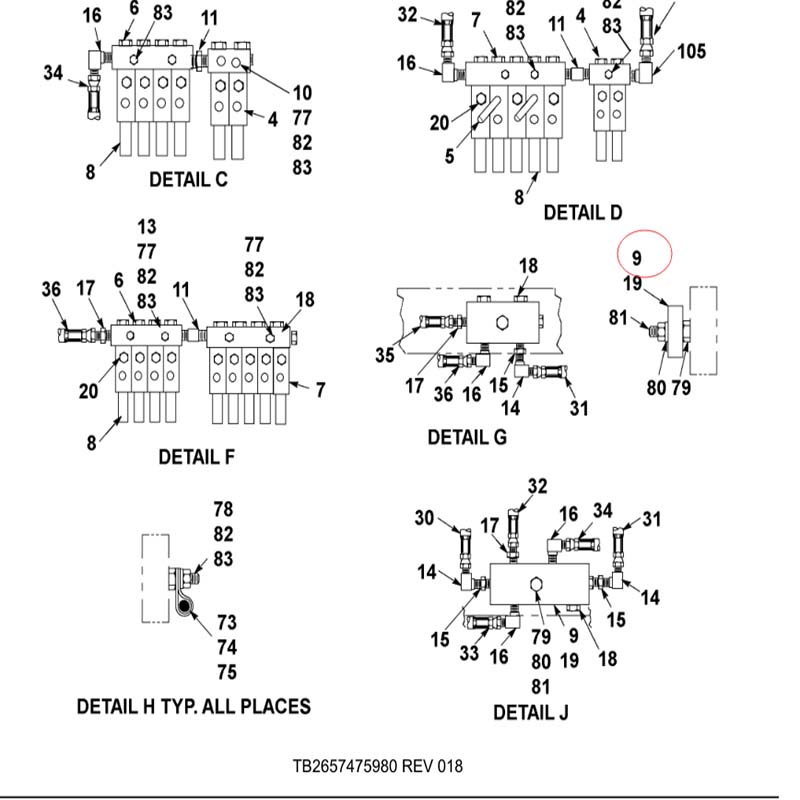 【阿特拉斯】液压歧管57083883阿特拉斯牙轮钻机