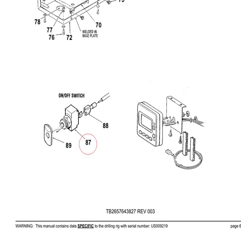 【阿特拉斯】开关57655698阿特拉斯牙轮钻机