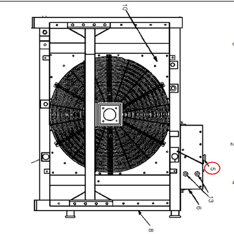【阿特拉斯】水箱盖子51792323DM-H2牙轮钻机