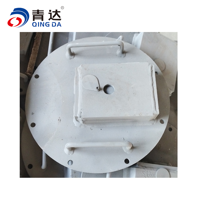 【青岛达能环保设备股份有限公司】鳞斗干渣机输送带尾部防偏轮HBHF-GLD18.8A.1