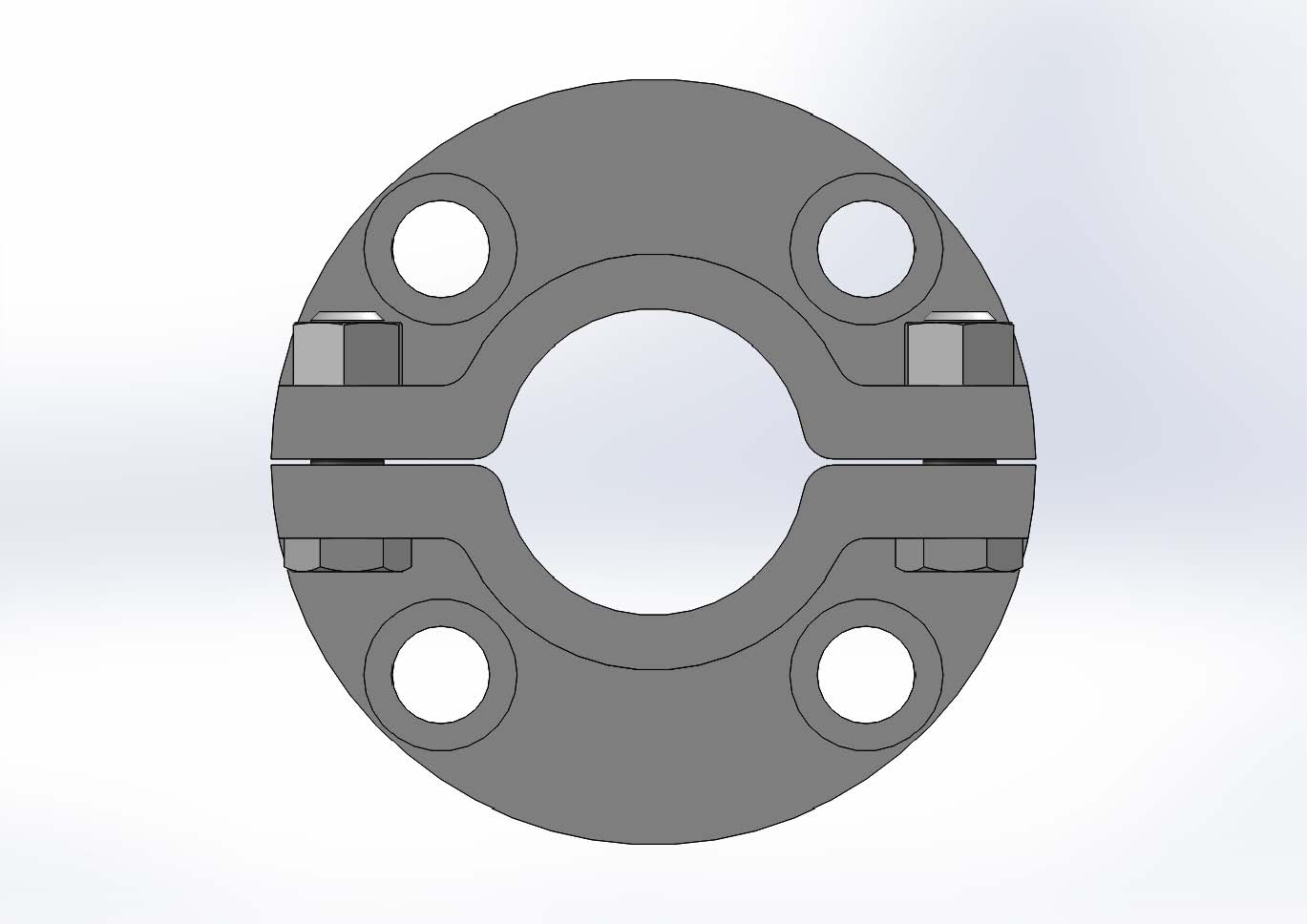 【五二五】分半法兰GD40FYP-30-5HFYL40-315HT200