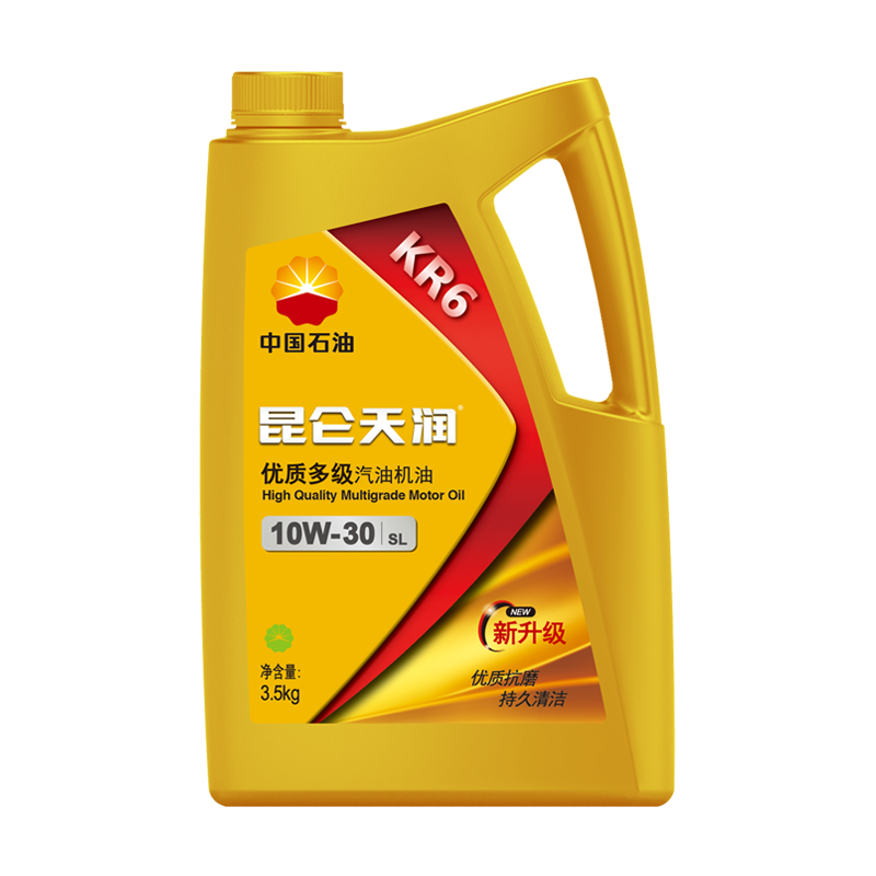 昆仑 汽油机油 天润 KR6 SJ 10W-30 3.5kg/桶