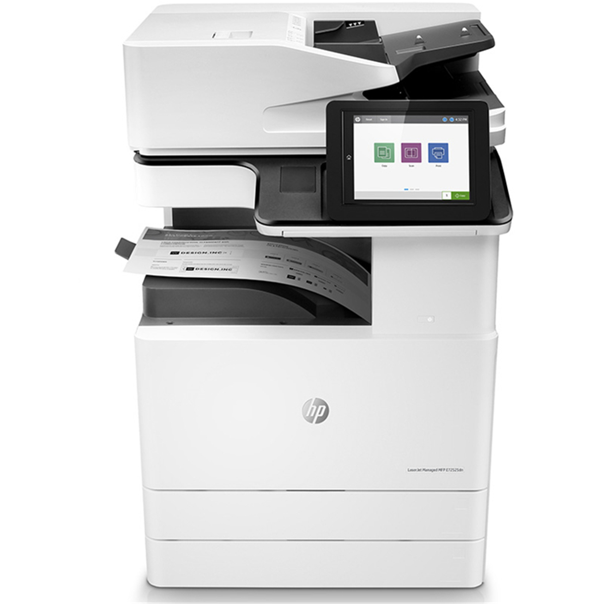 【惠普】复合机 HP LaserJet Managed Flow MFP E72535z A3幅面，打印颜色：黑白，打印速度：35ppm，自动双面，有线网口，ADF，1年上门保修