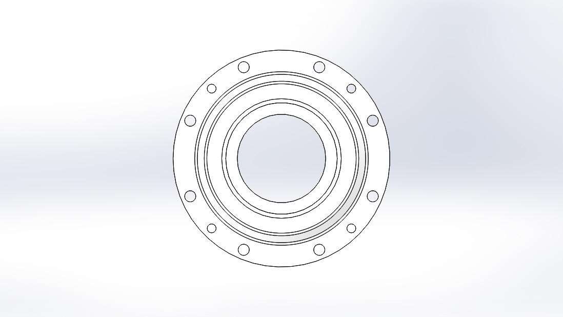 【五二五】后轴承盖GDLC600/825-014ALC600/825HT200