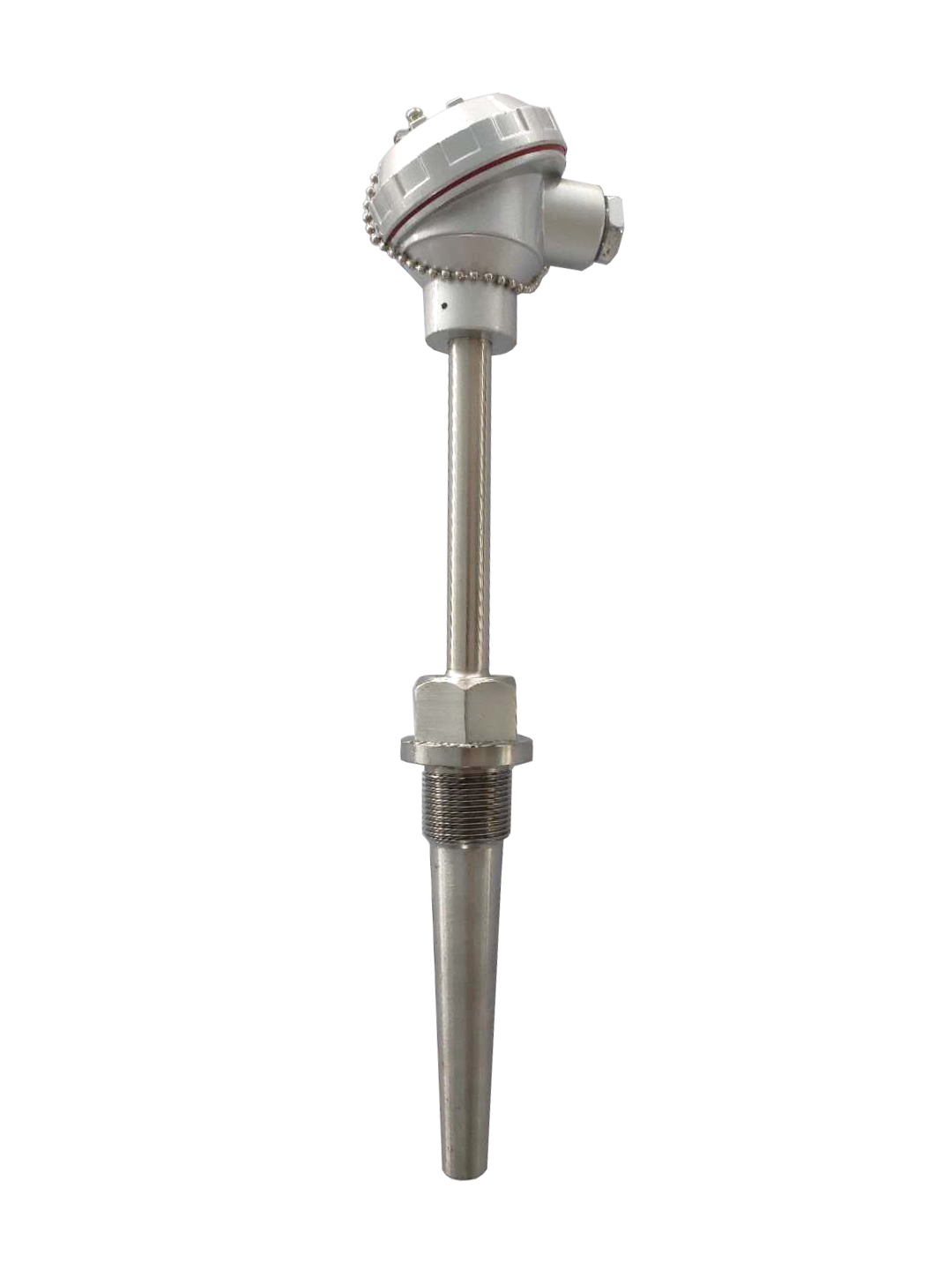 【江苏红光】热电阻H-WZPK2-740i双支l=300mmφ8mm法兰1-1/2"