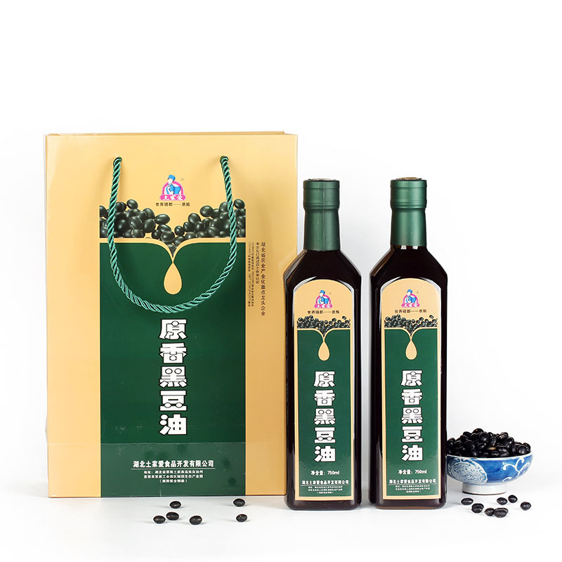 【土家爱】黑豆油750ml*2瓶