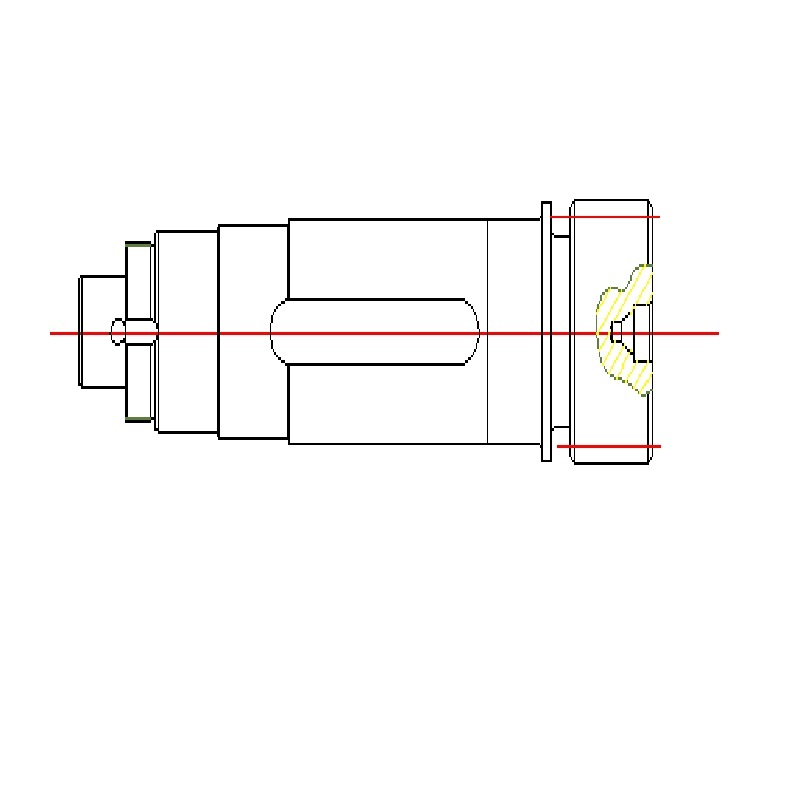 【长发电】斗轮机齿轮轴DQ12030TC10404.1-1