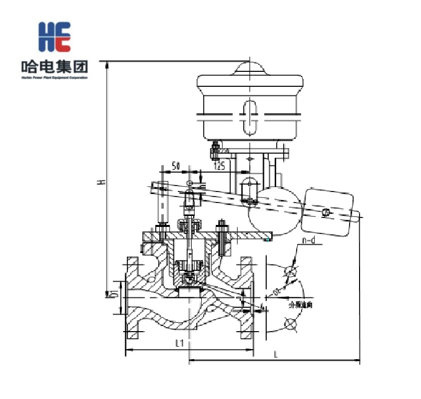 【哈电锅炉】快速启闭阀JO61Y-100DN=20,PN=100,电磁方式,焊接