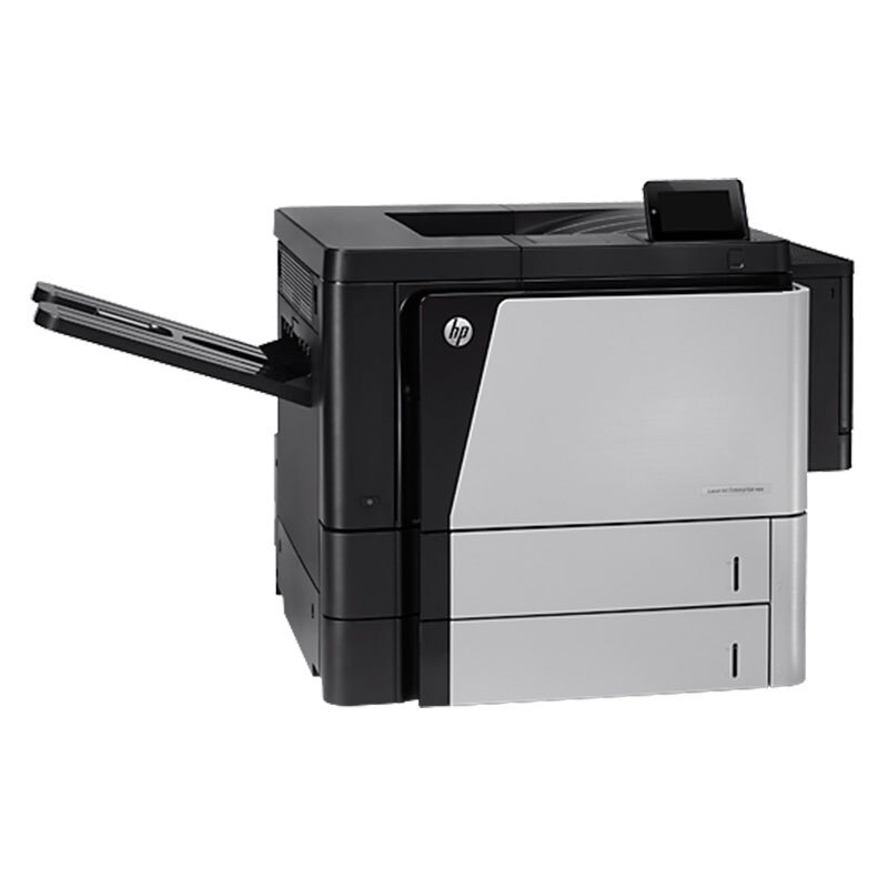 【惠普】打印机HP LaserJet Enterprise M806dn A3幅面，打印颜色：黑白，打印速度：56ppm，自动双面，有线网口，一年上门保修
