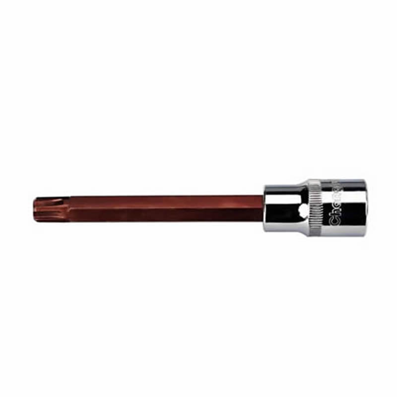 【长鹿】12.5mm系列100mm长十二角旋具套筒m-8进口