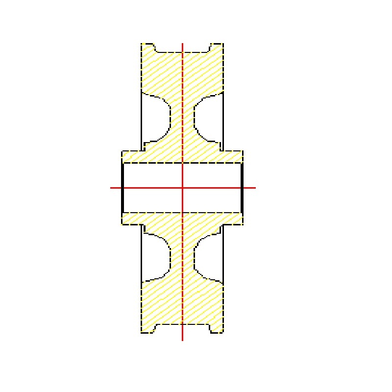 【长发电】斗轮机车轮YDQ159-8.1.7