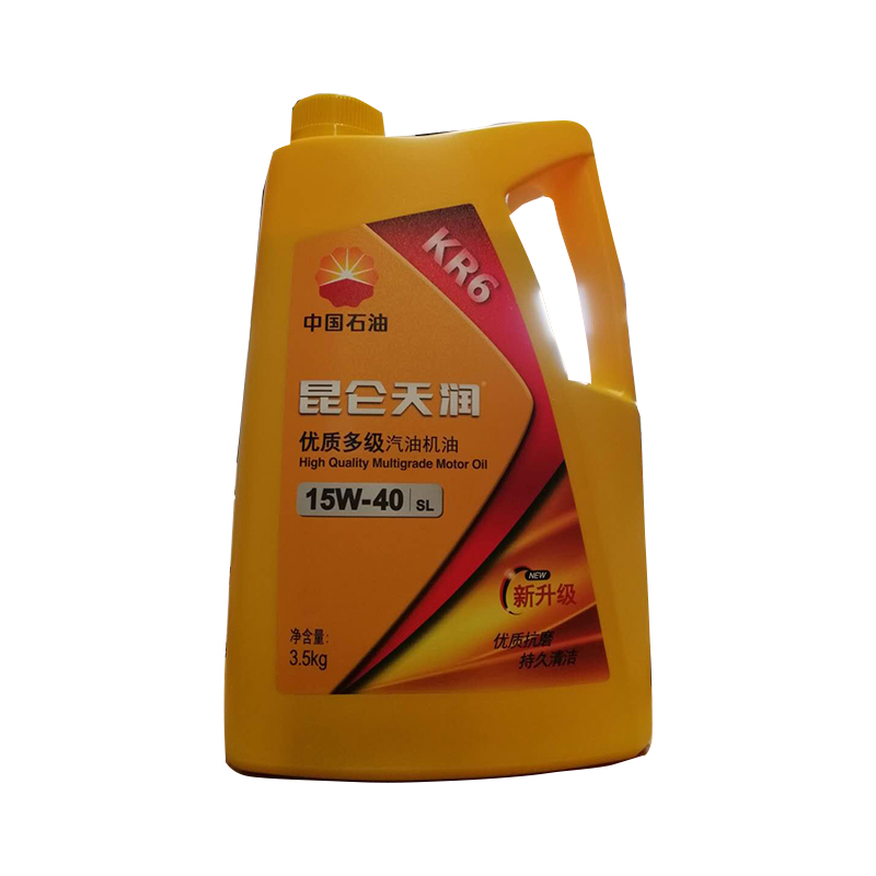 昆仑 汽油机油 天润 KR6 SJ 15W-40 3.5kg/桶