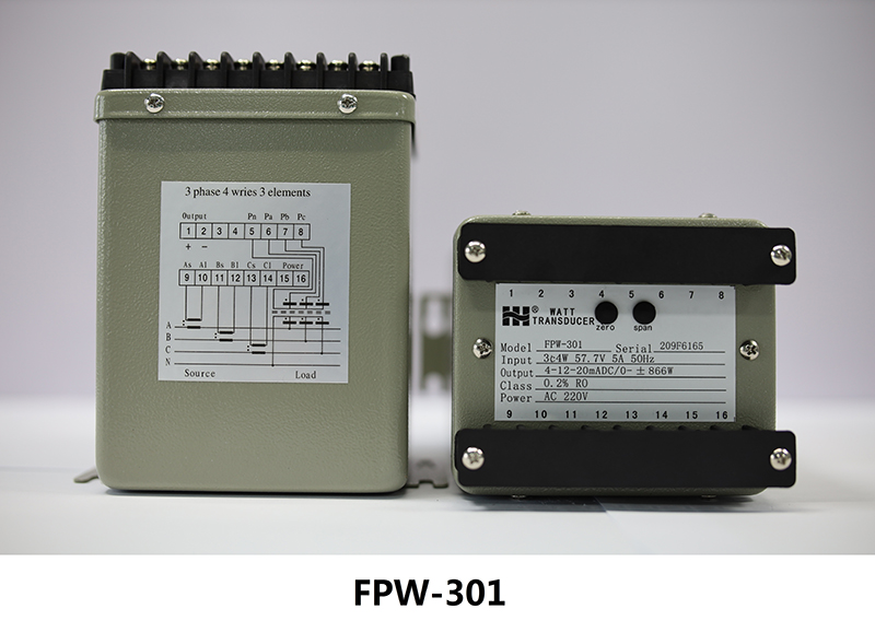 【浙江涵普】有功功率变送器FPW301-V1-A2-F1-P2-O6国产