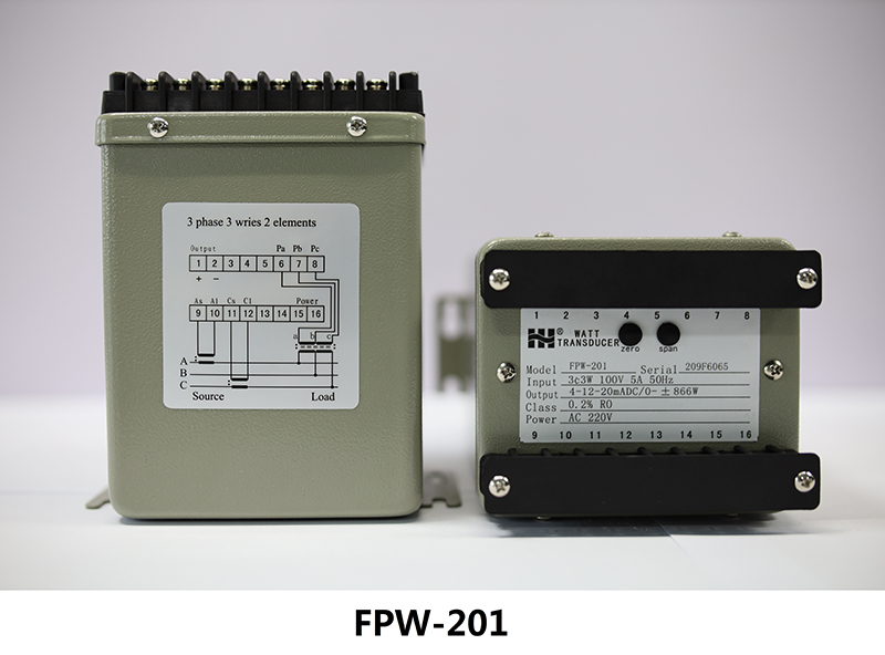 【浙江涵普】功率变送器FPW201-V1-A2-F1-P2-O6国产