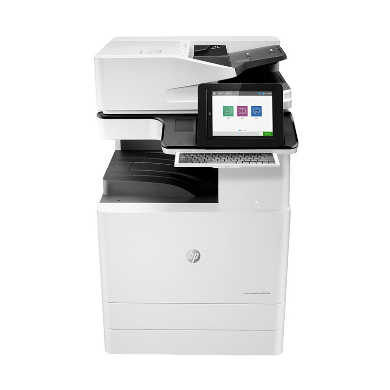 【惠普】复合机HP Color LaserJet Managed Flow MFP E87640z A3幅面，打印颜色：彩色，打印速度：40ppm，自动双面，有线网口，ADF，1年上门保修