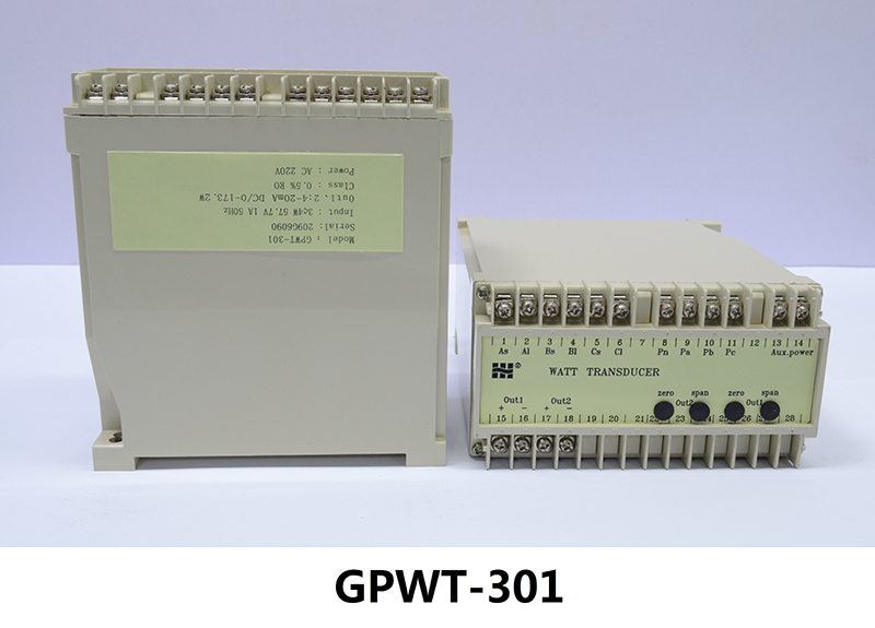 【浙江涵普】有功功率变送器GPWT301-V1-A1-F1-P2-O3国产