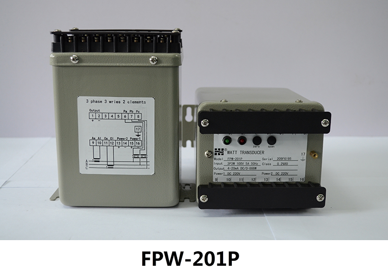 【浙江涵普】有功功率变送器FPW201P-V1-A2-F1-PD2-O3国产