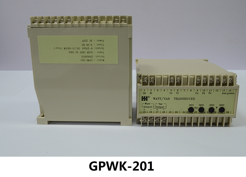 【浙江涵普】有功/无功功率组合变送器GPWK201-V1-A2-F1-P2-O3/O3国产
