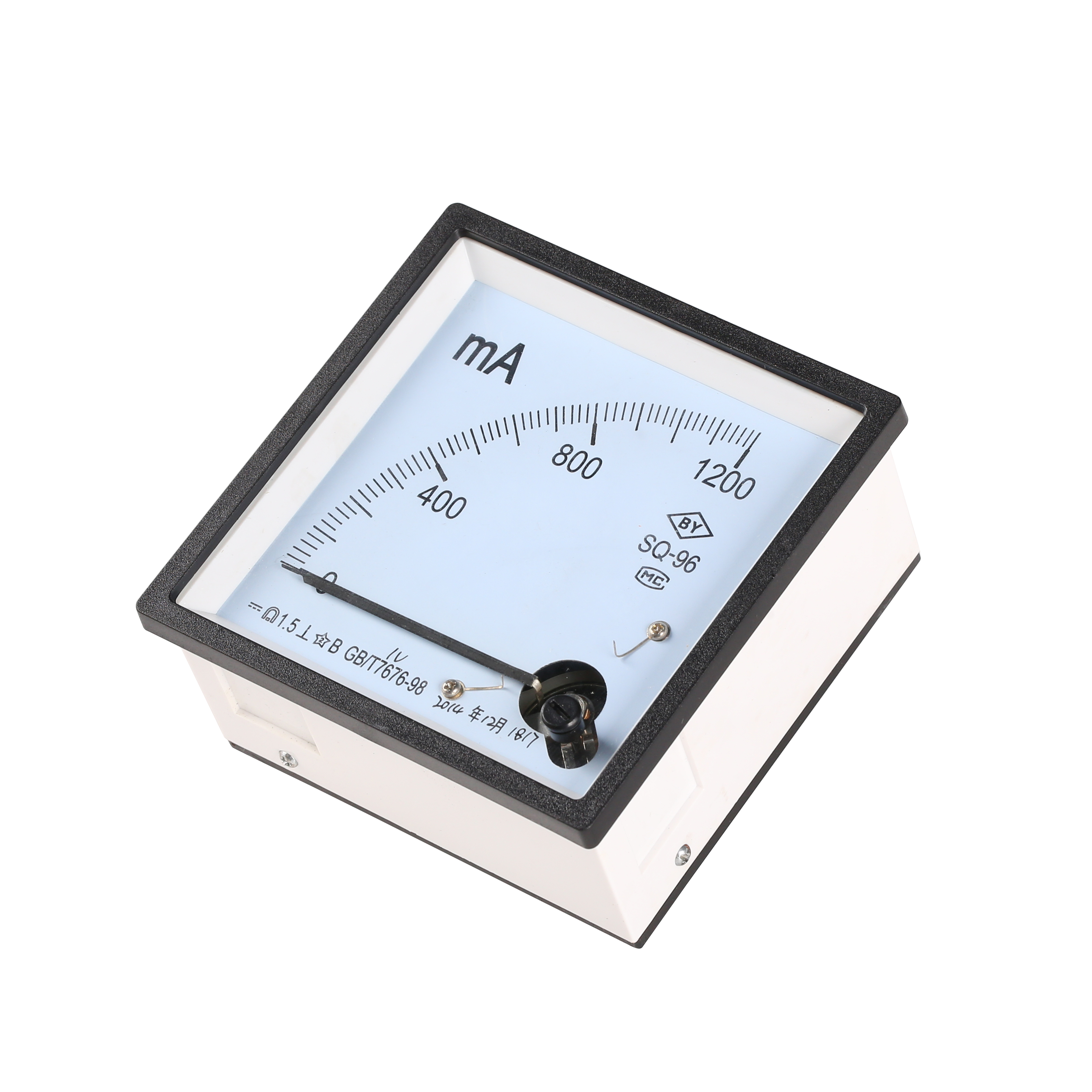 【浙江菲达】电流表SQ-96 1800mA/1V�-1.8A1.5级