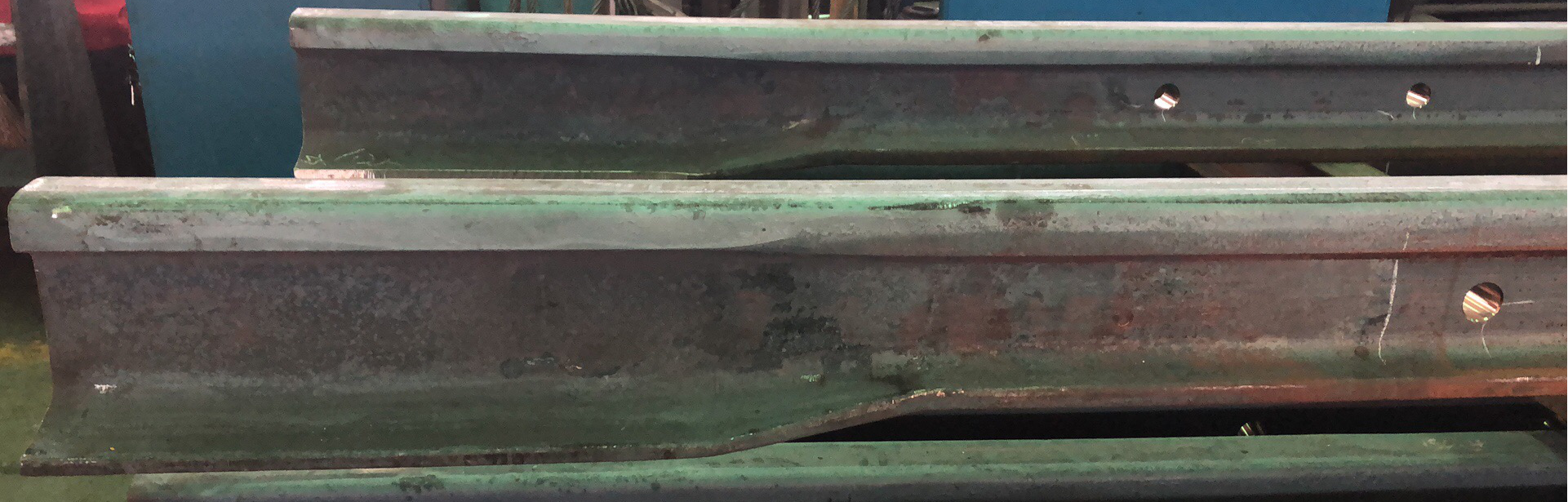 【中铁宝桥（东胜站）】异型钢轨50-43kg/m12.50mU75V有孔