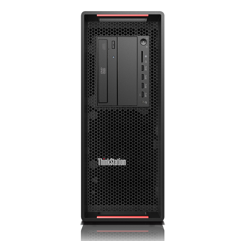 【联想】工作站/P720/2颗intel xeon 5120 2.2Ghz 14核心/128G/固态256G+机械2T/独显RTX4000/23.8英寸/Windows 10 pro//无光驱