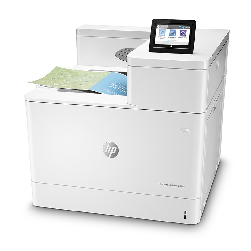 【惠普】激光打印机HP Color LaserJet Ent M856dn A3幅面，打印颜色：彩色，打印速度：55ppm，自动双面，有线网口，免费安装，一年上门保修