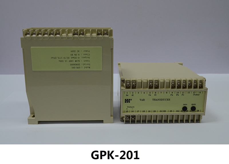 【浙江涵普】无功功率变送器GPK201-V1-A1-F1-P2-O3国产