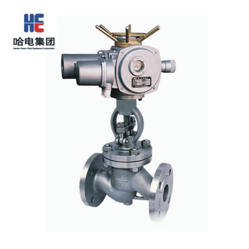 【哈电锅炉】给水分配阀F961H-100DN=32,PN=100,电动方式,焊接