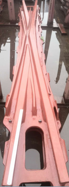 【铁建重工】锰钢辙叉,50kg/m,9,m,dm木