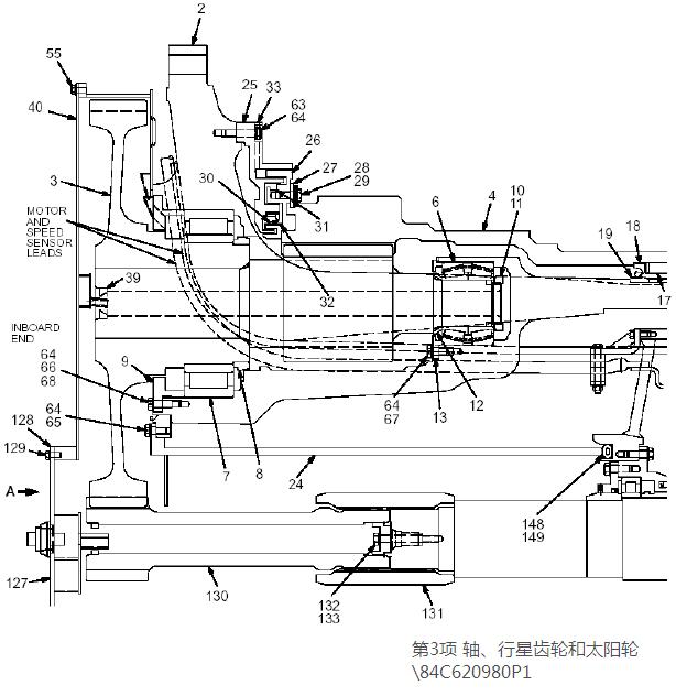 【湘电】行星轮大型自卸卡车84C620980P184C620980P1SF33900