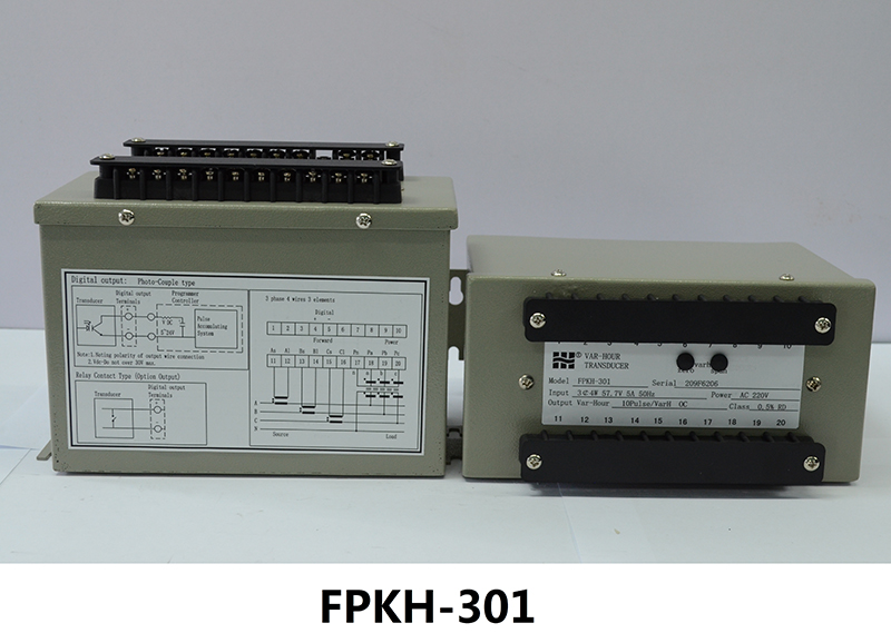 【浙江涵普】无功电能变送器FPKH301-V1-A2-F1-P2-O3/X2国产