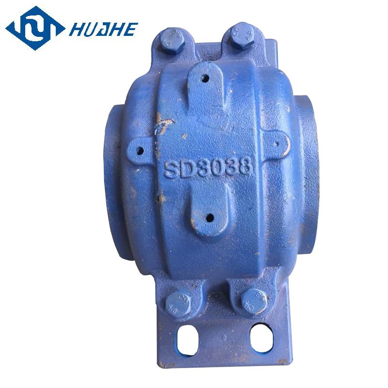 【靖江华和】钢带驱动装置轴承座组件L=550/W=235/H=345/φ290/SN3038不锈轴承钢SN3038MAC1400
