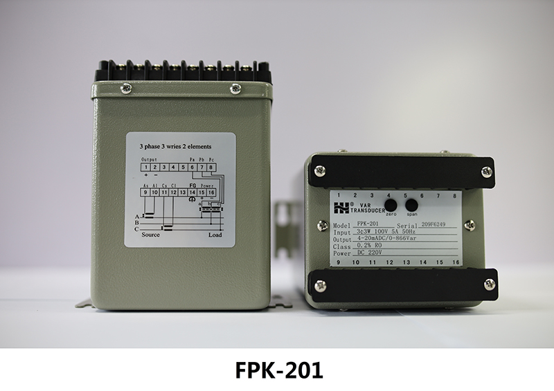 【浙江涵普】无功功率变送器FPK201-V1-A2-F1-PD2-O3国产