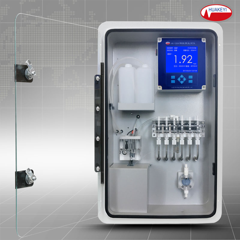 【华科仪】磷酸根监测仪(含在线比色仪表软件V2.0)HK-108W-6量程0-20mg/L(1-4通道)