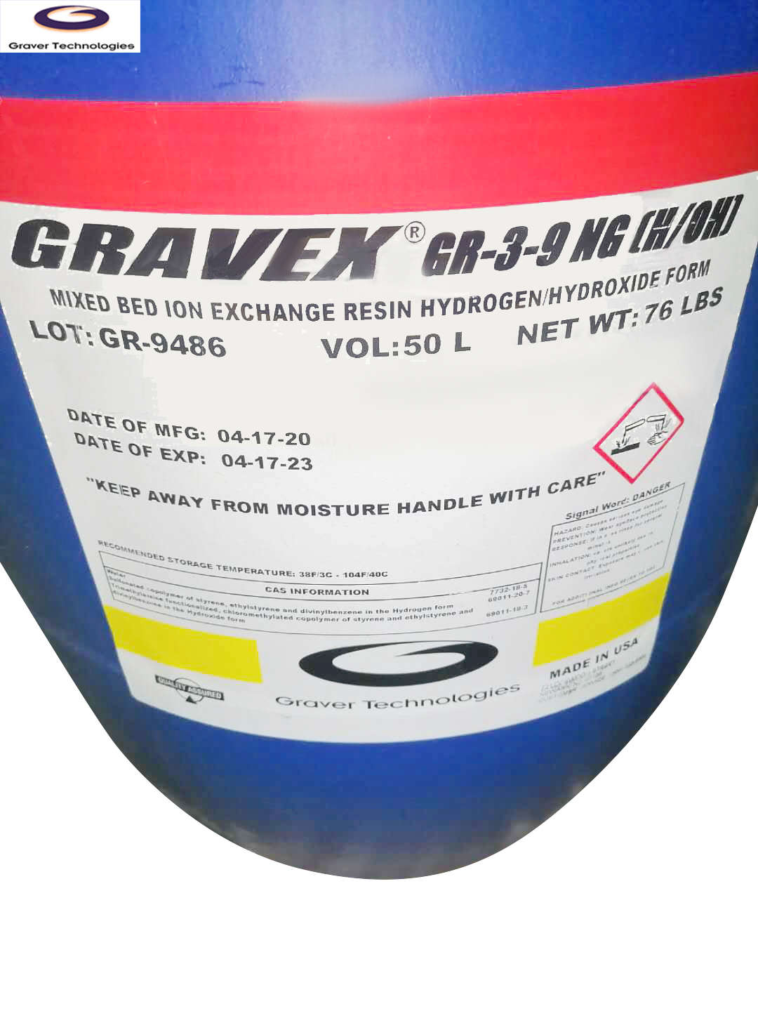 【Graver】定冷水树脂Hydroxide95%